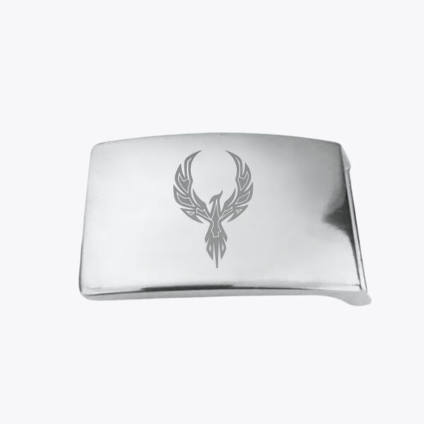Cataramă metalică “Pasărea Phoenix Stilizată”